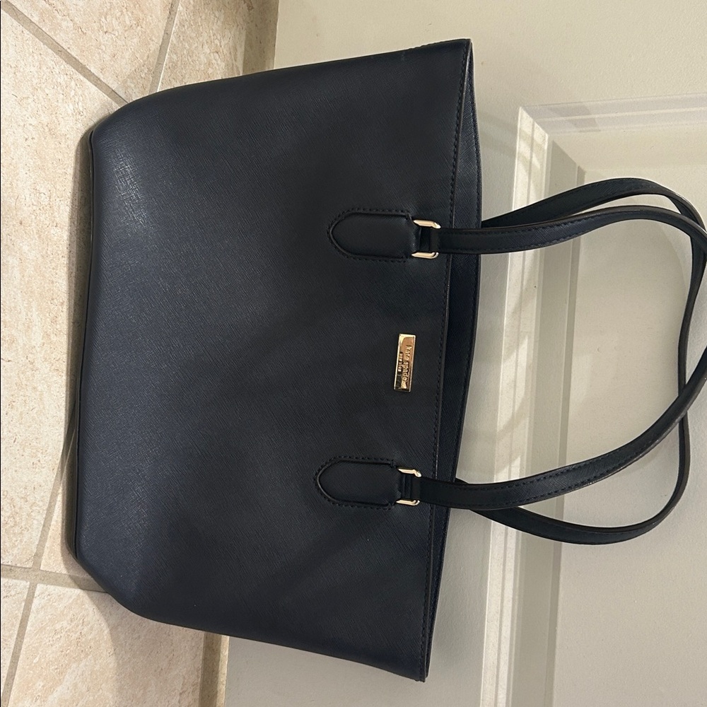 Kate Spade Navy Blue Tote Bag